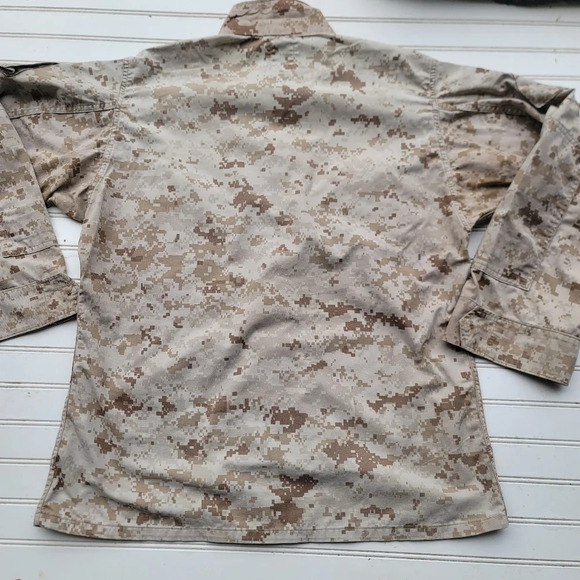 Propper USMC Marines Camouflage Button Up Tactical Long Sleeve Mens Med Regular - Picture 10 of 12